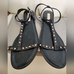 BCBG MaxAzria Black Sandals
